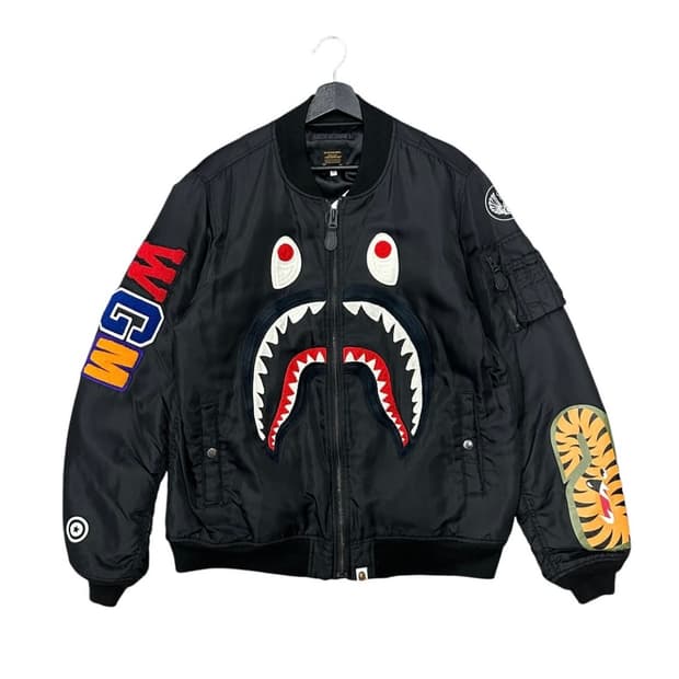 Bape 베이프 샤크 Ma-1 자켓 XL