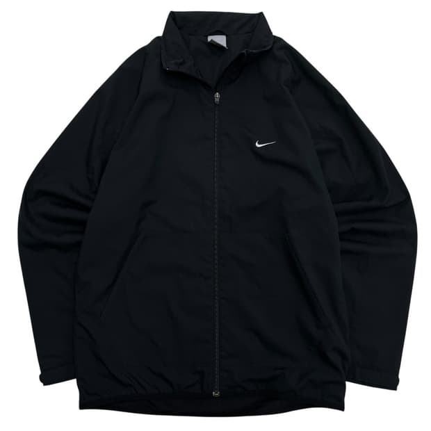 나이키 00's 스우시 블랙 바람막이 M