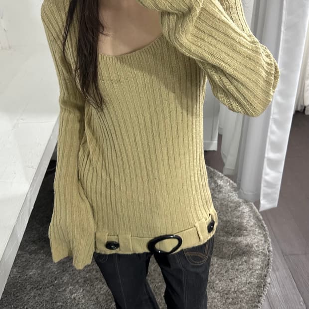 zazies paris design knit top