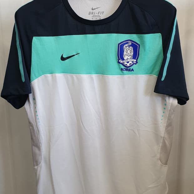 나이키 한국 축구대표팀 10-12시즌 트레이닝 반팔 탑 XL