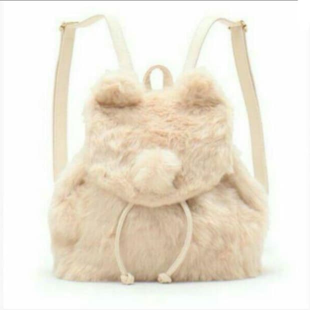 리즈리사 폼폼이 가방 / 갸루 히메갸루 라떼갸루 퍼가방