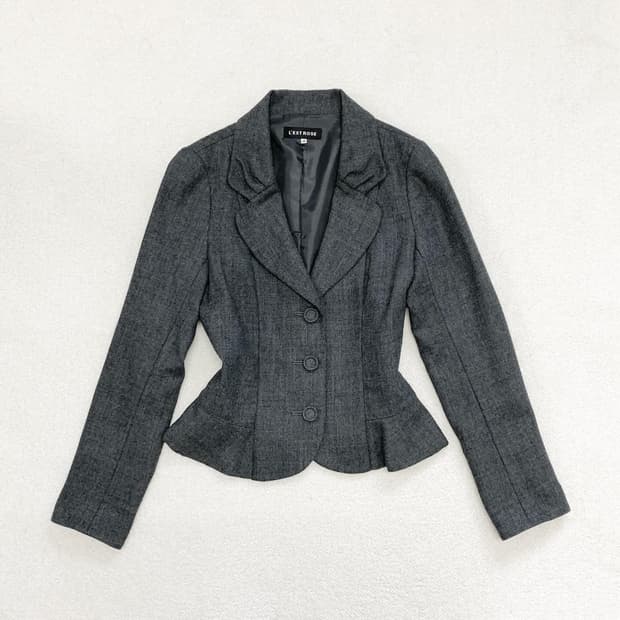 L'est rose 레스트로즈 챠콜 러블리자켓