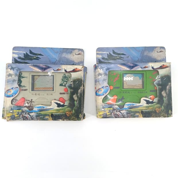 90년대 컬러 키치 레트로 빈티지 고전완구 휴대용 오락기 [고전문구]