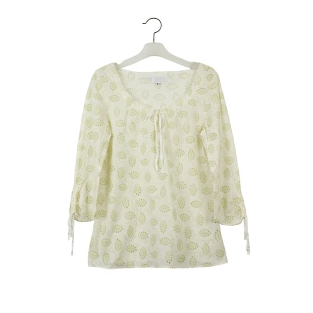 JILL STUART 블라우스(XS) 아일렛 모리걸