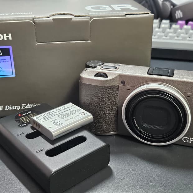 리코 gr3 다이어리 에디션(517컷) + 정품배터리