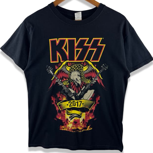 KISS 2017 투어 부틀렉 티셔츠3740