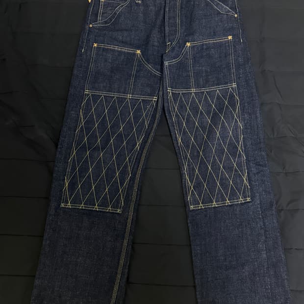 트로피클로딩 TROPHY CLOTHING 1606 W KNEE DENIM