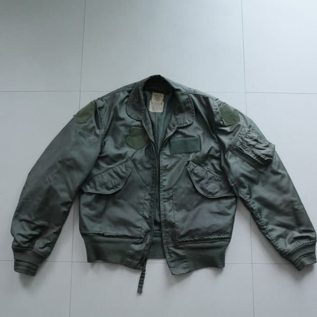 80s 미군 USAF 오리지널 CWU-36/P 플라이트 자켓 미디엄 