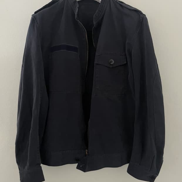 80s French army engineer jacket 