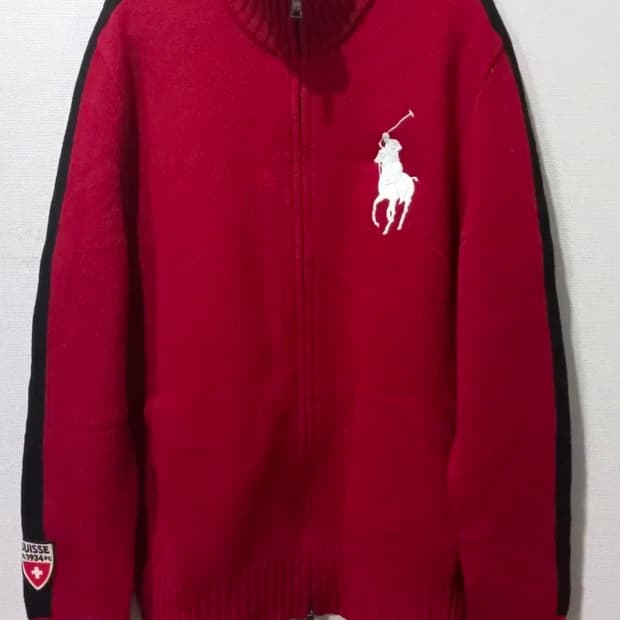 폴로 POLO 스위스 니트집업 100/L