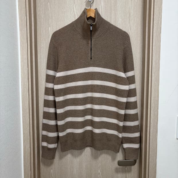 마시모두띠 반집업 울니트L/105/베이지