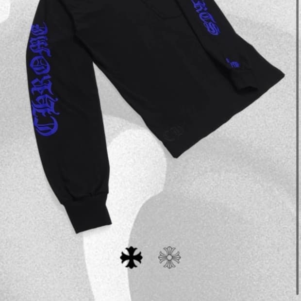 크롬하츠 롱슬리브 XL 새상품 