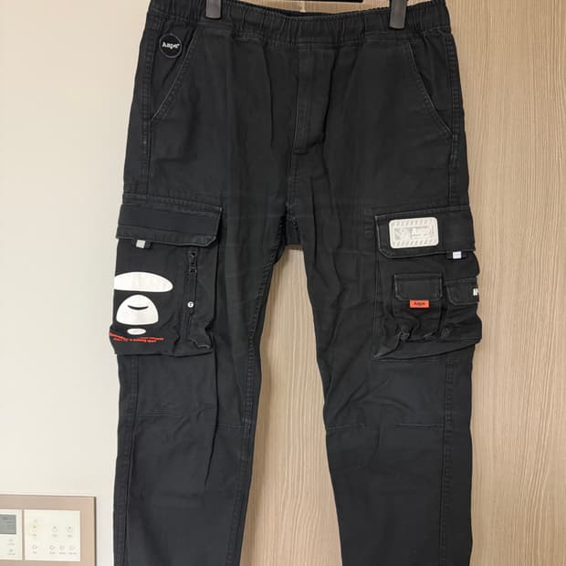 에이프 카고 조거 팬츠