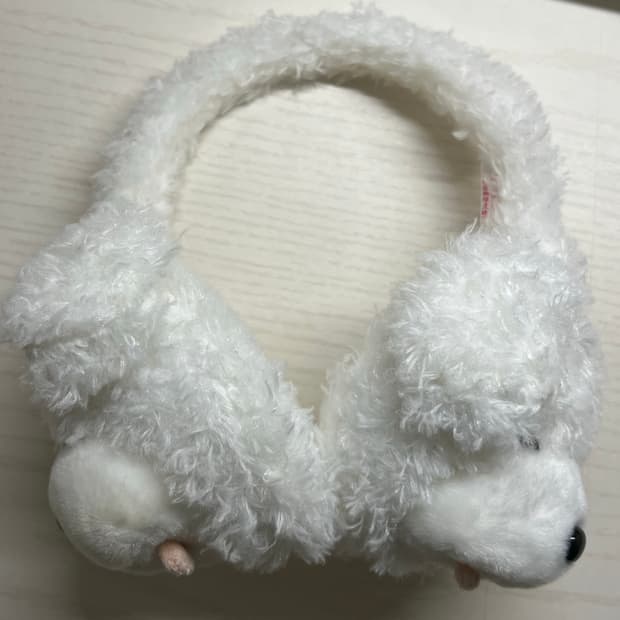 빈티지 고전 강아지 귀마개 귀도리