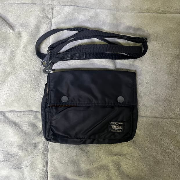 Porter 요시다 포터 탱커 스냅숄더백 블랙