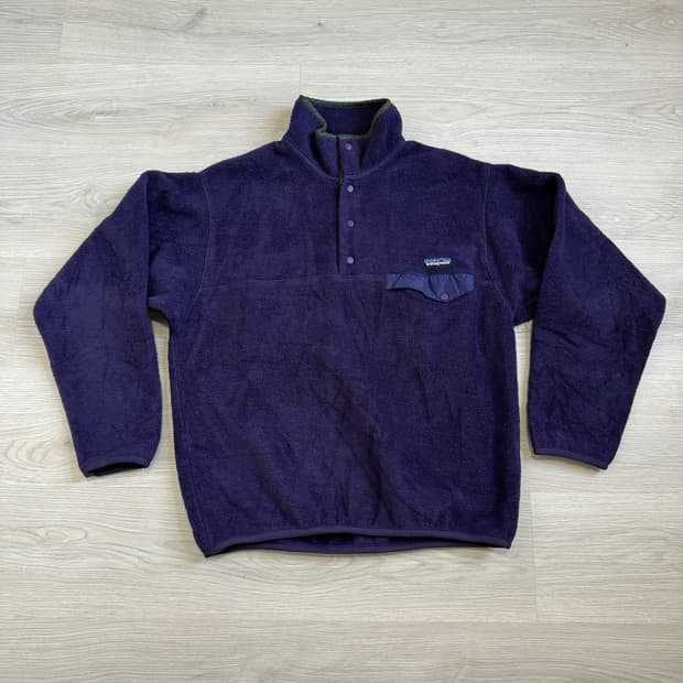 03FW 파타고니아 신칠라 스냅-T 퍼플/올리브