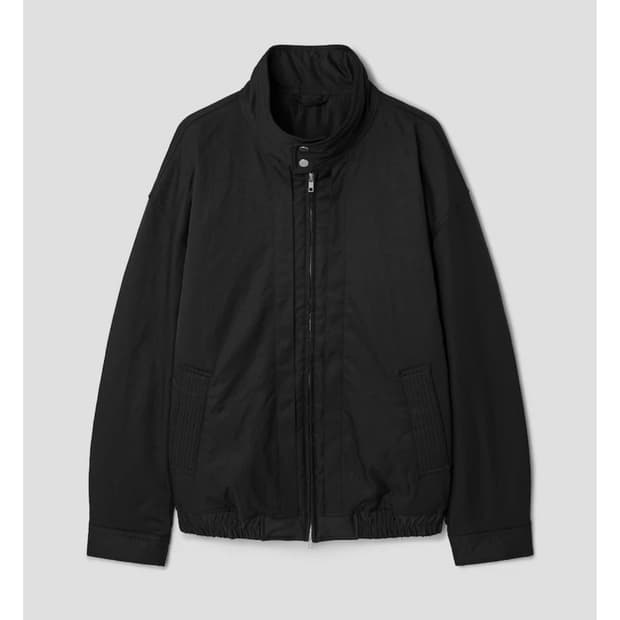 에잇세컨즈 해링턴 자켓 블랙 m
