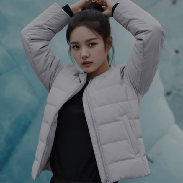 뉴발란스 구스다운 패딩