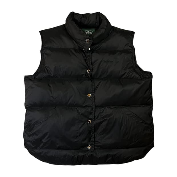 더바넷 구스다운 베스트 패딩