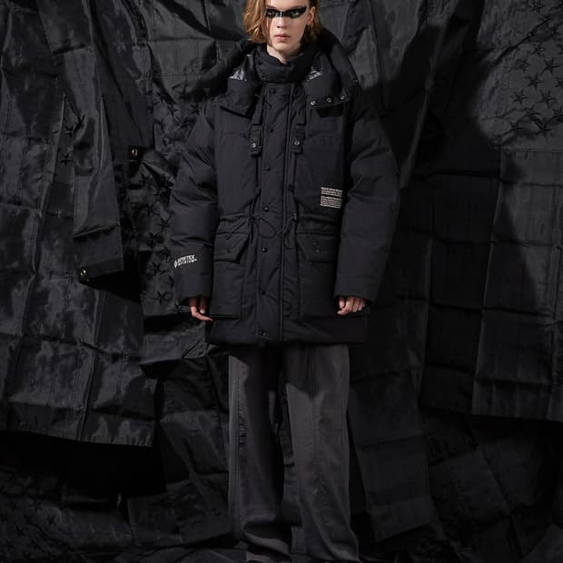 [M] 올리브드랩서비스 ods 밀레 아틱 파카 블랙 패딩 점퍼 자켓