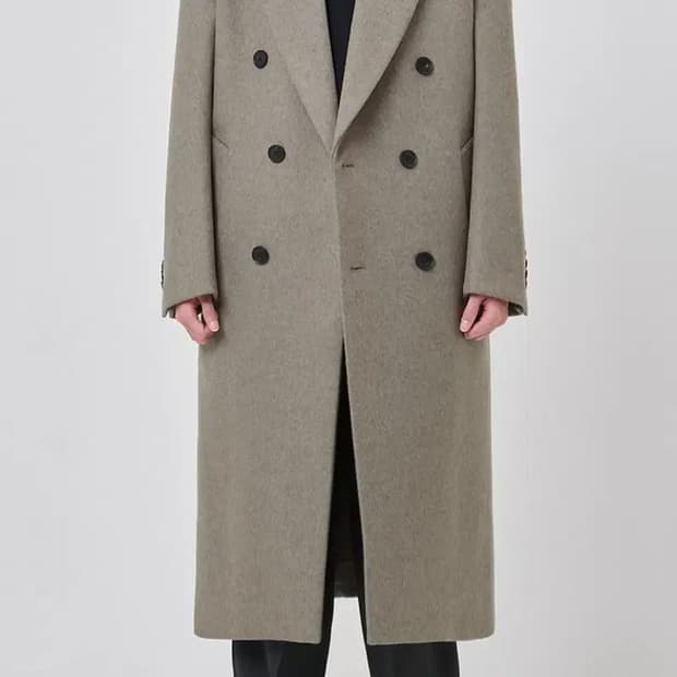 (50) 마마가리 더블브레스티드 코트 베이지