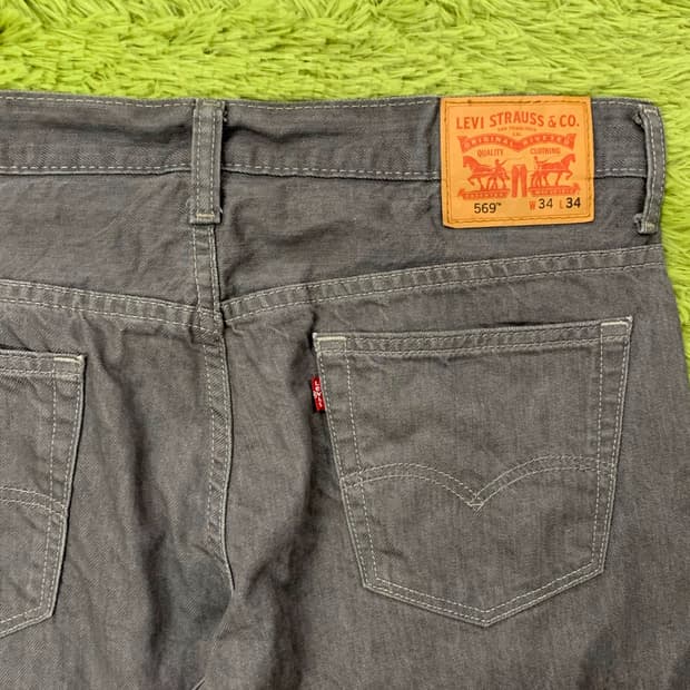 [38] 리바이스 569 루즈 스트레이트핏 데님팬츠 00569-0137