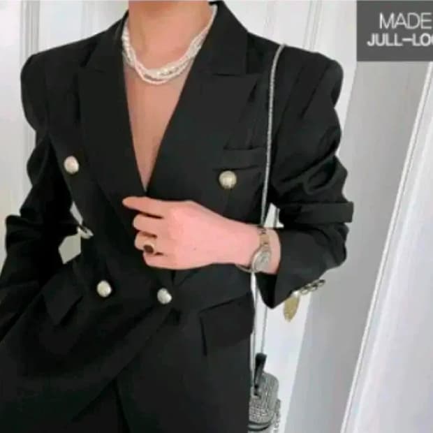 줄로그JULLLOG 더블 자켓(블랙)