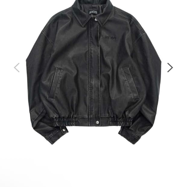 애즈온 BOISE WESTERN JACKET 레더자켓