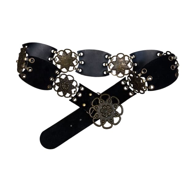 gothic metal punk belt