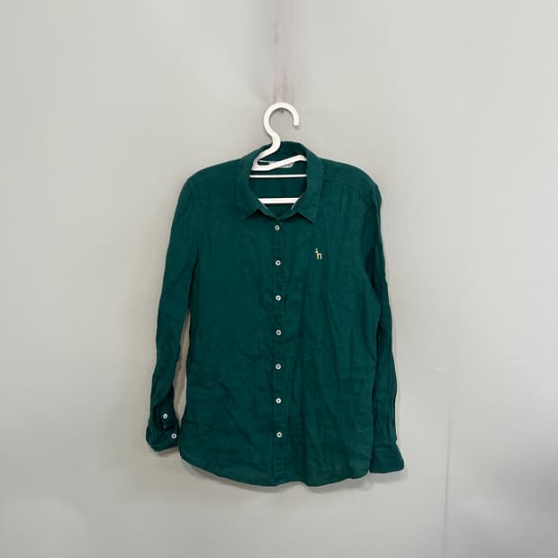 헤지스 2021 린넨 셔츠 90 여성 