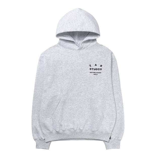 아이앱 스튜디오 25 후드 라이트 그레이 네이비 XL