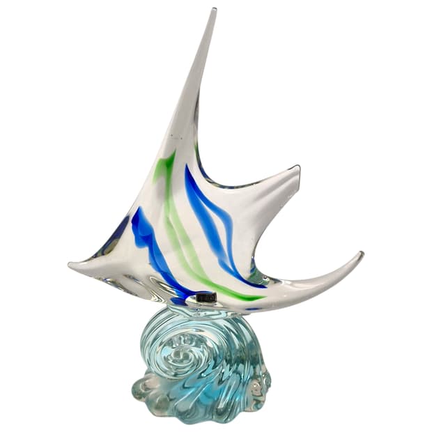 70s 멀티글라스 엔젤피쉬 특대형 오브제