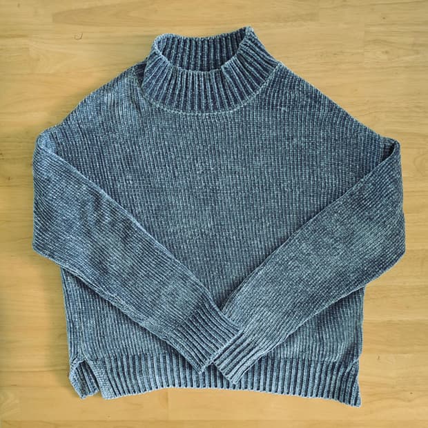 Urban Research ITEMS 틸 벨벳 골지 니트 (Free)