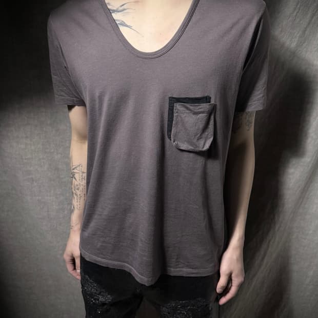 LAD MUSICIAN U Neck Pocket T Shirt