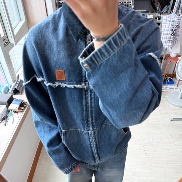 헤리티지플로스 데님 청자켓