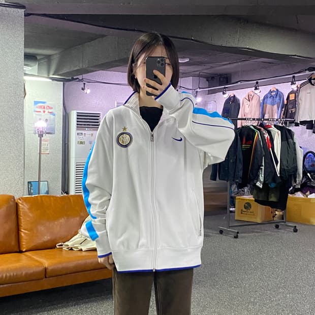 나이키 인터밀란 N98 어센틱 트랙탑 져지  B4408