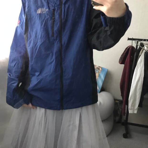 노페 네이비 바람막이