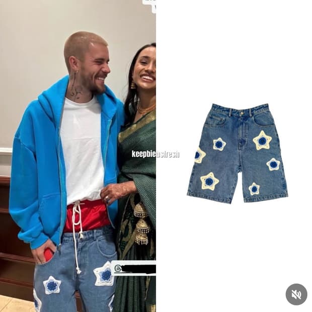 Arkyve denim shorts