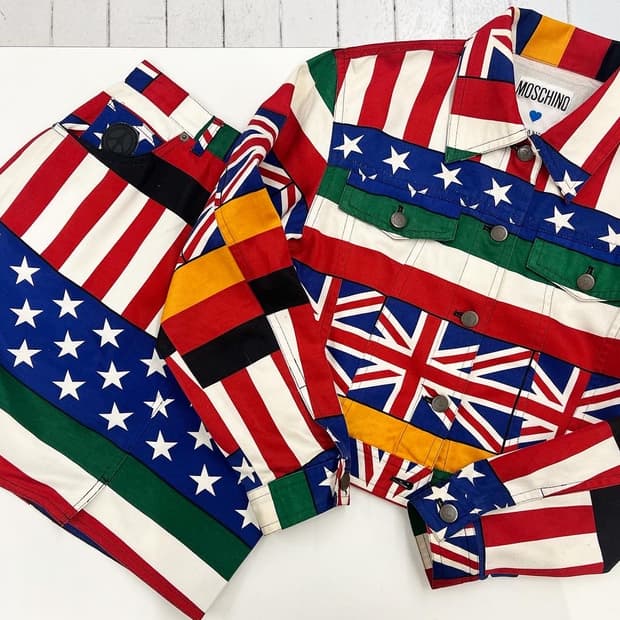 모스키노 세계국기 셋업