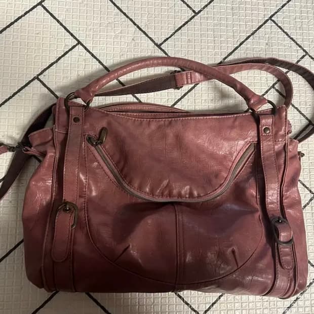 빈티지 가죽 크로스백