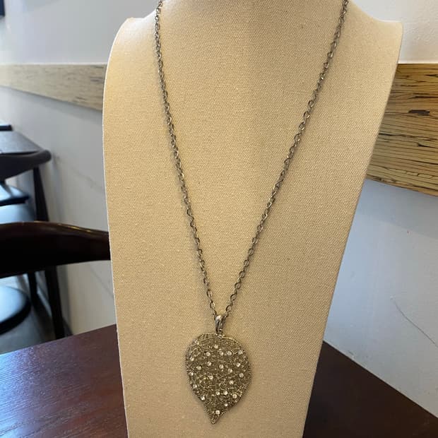 빈티지 잎사귀 리프 목걸이