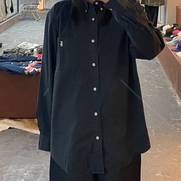 폴로 랄프로렌 다크그레이 셔츠 H1984