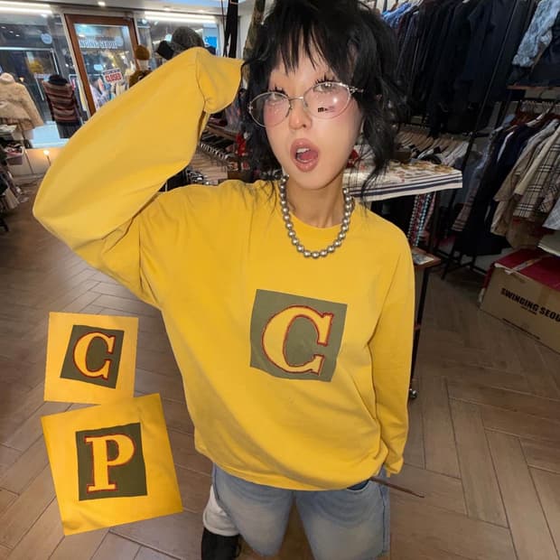 Old Vintage C.P.Company Patch L/S 