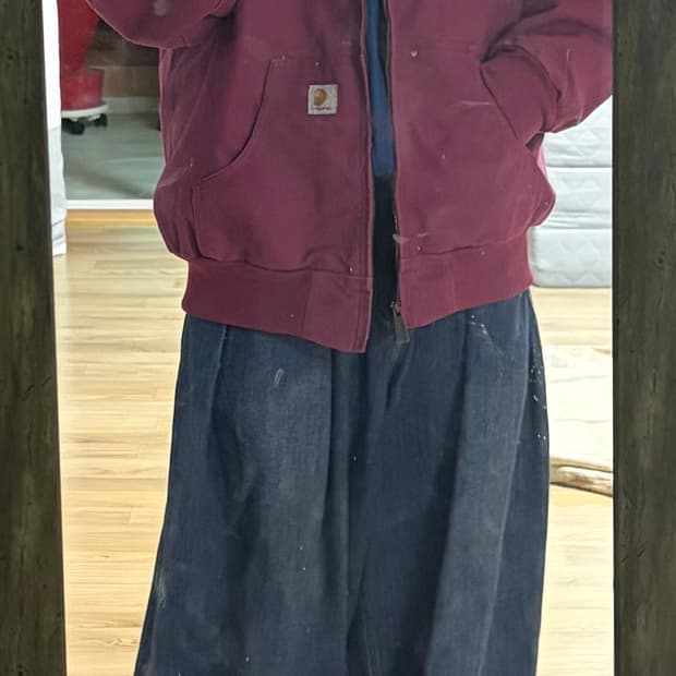 칼하트 액티브 자켓 자주색