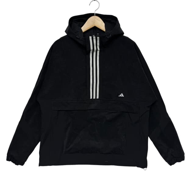 아디다스 로고 3S 아노락 자켓