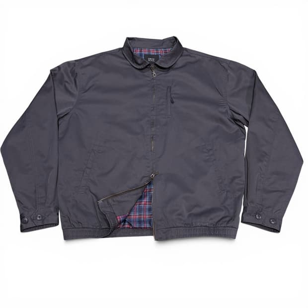 2 L 디미트리블랙 진그레이 스윙탑 블루종자켓