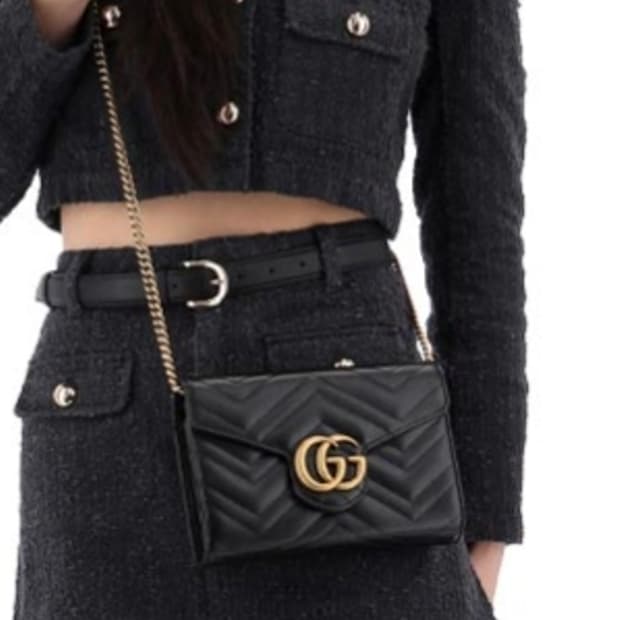 구찌 마몽 마틀라세 크로스백/숄더백 정품S급(감정O)