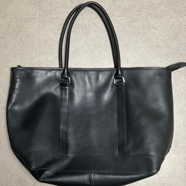 빈티지 엘엘빈 레더 토트백 보트 앤 토트