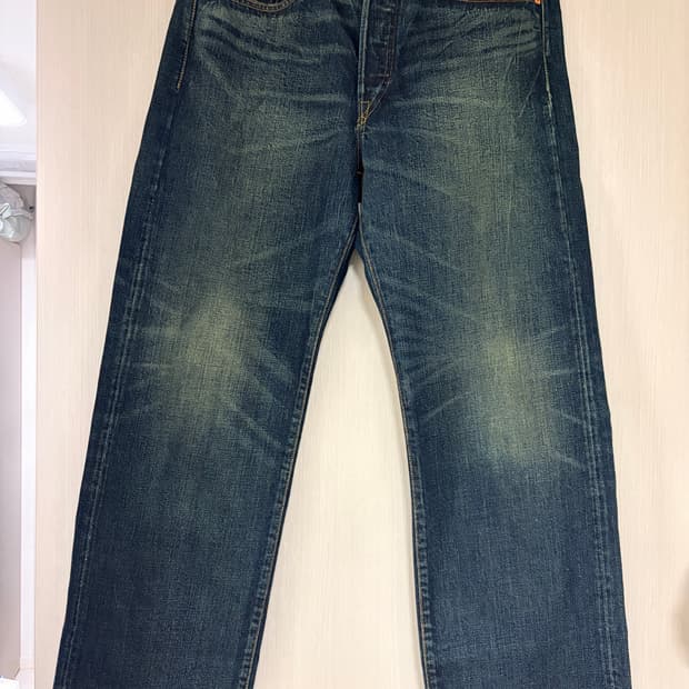 RRL 더블알엘 빈티지 파이브포켓핏 기빈스 진 30x32