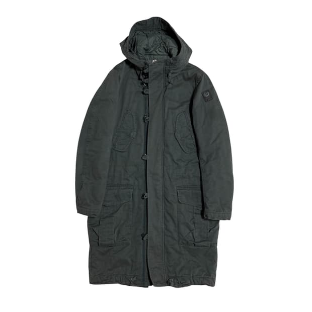 [S] 디젤 롱 후드 야상 자켓